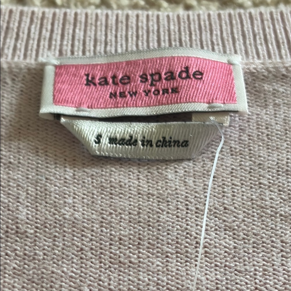 Kate Spade Elegant Embellished Ice Cream Cone Sundae Knit Sweater New! - Picture 4 of 9